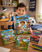Pack Mega Diversión – 4 Libros Digitales para Colorear.