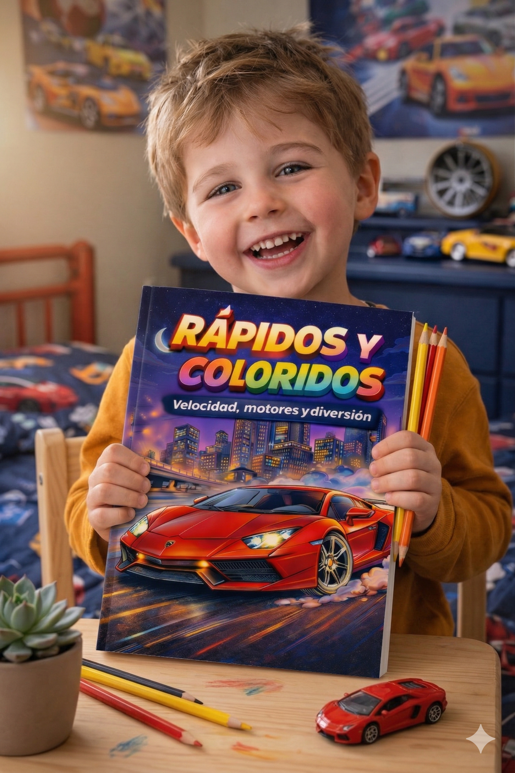 Rápidos y Coloridos | Formato Digital.